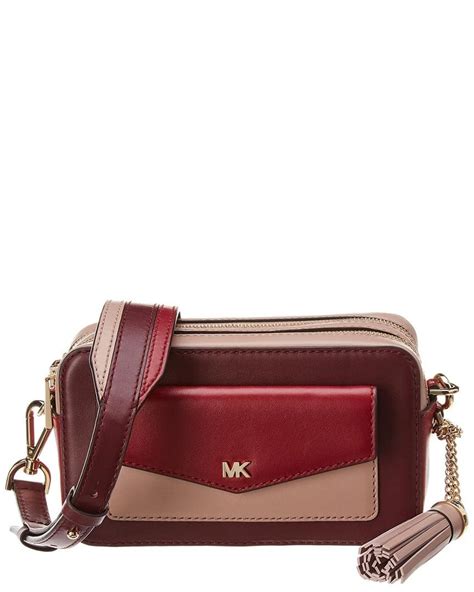 lyst michael kors small tri color leather|Michael Kors Mercer Tri.